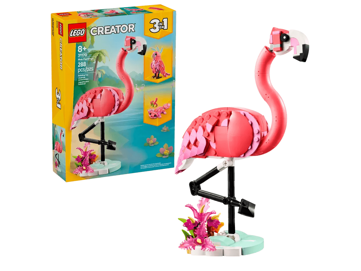 LEGO Wild Animals Pink Flamingo 6527863/31170 - Colorland Toys