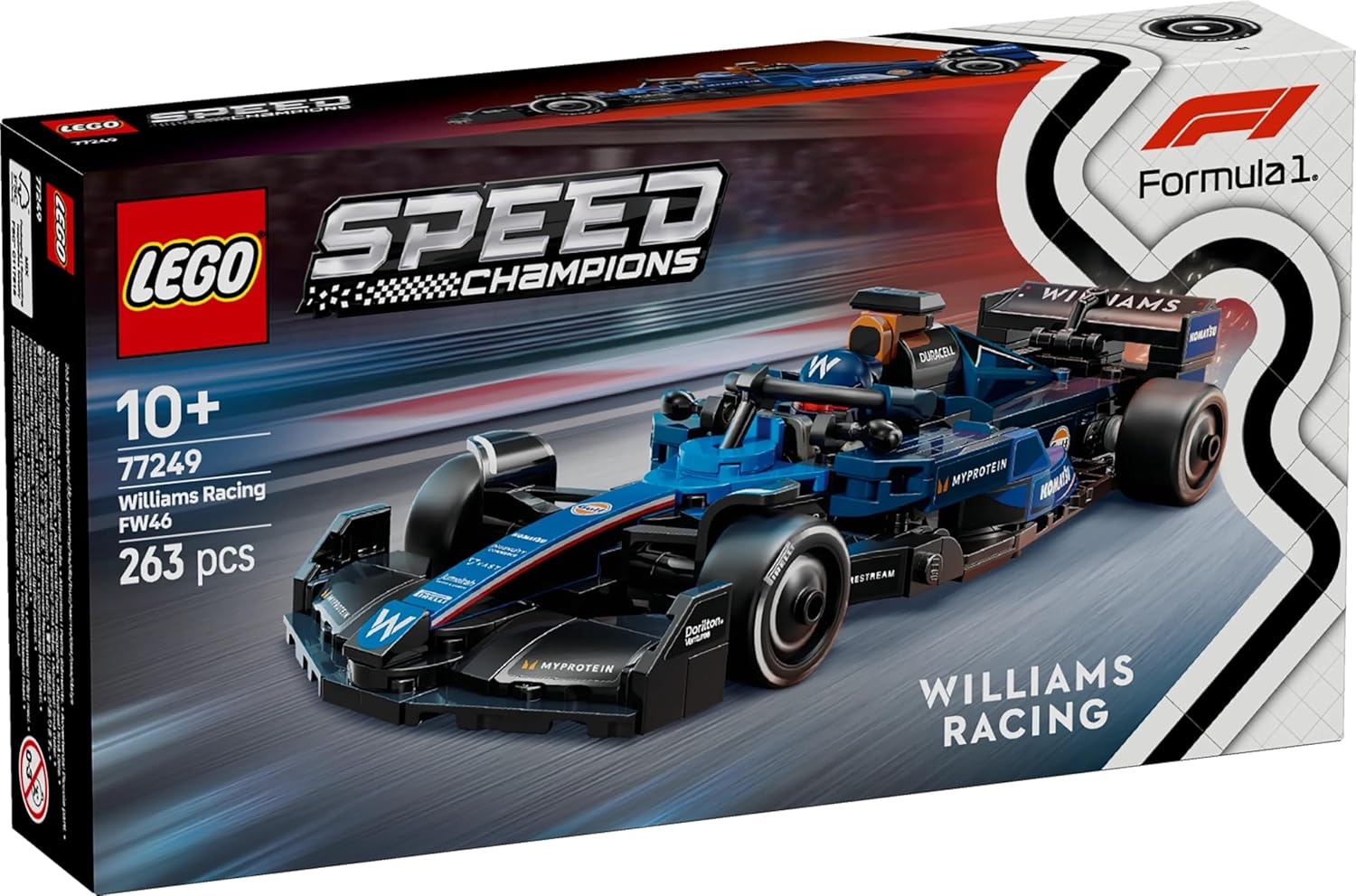 LEGO Williams Racing FW46 F1 Race Car 77249 - Colorland Toys