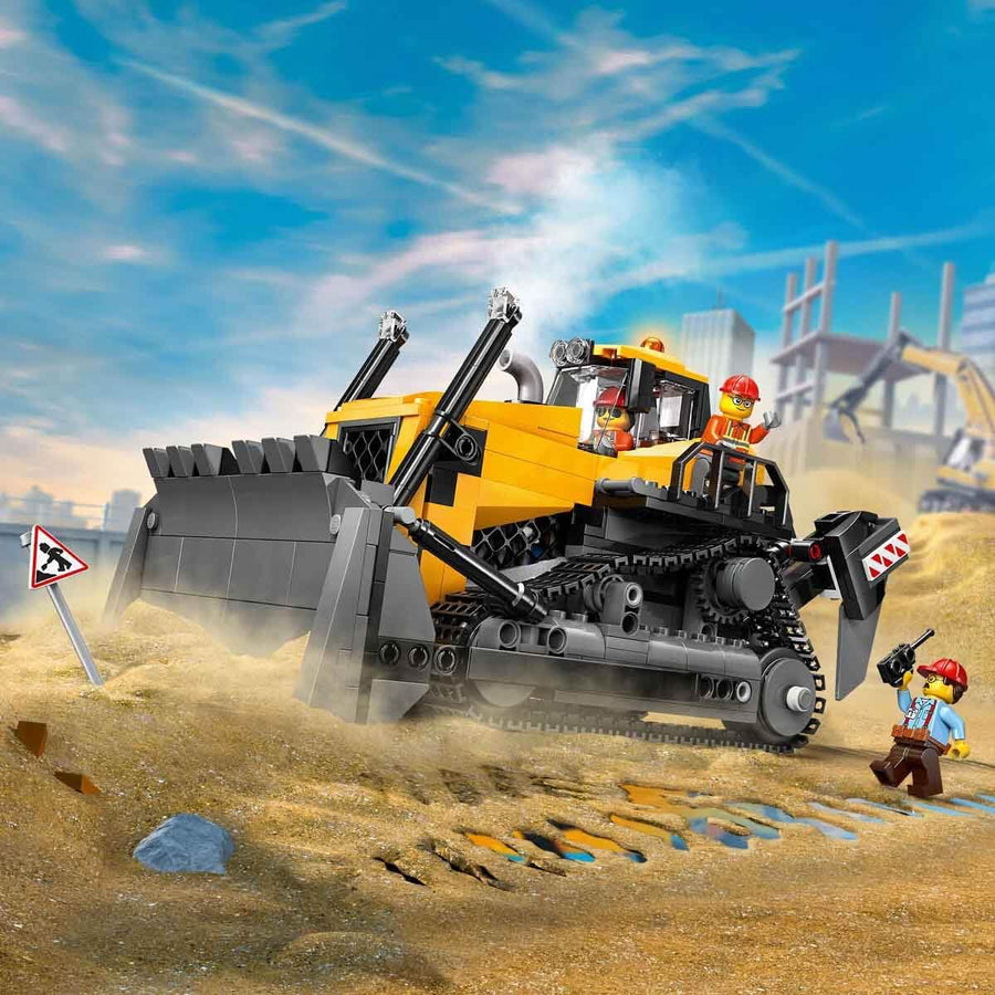 LEGO Yellow Bulldozer With Front.. 6526308/60466 — image 2