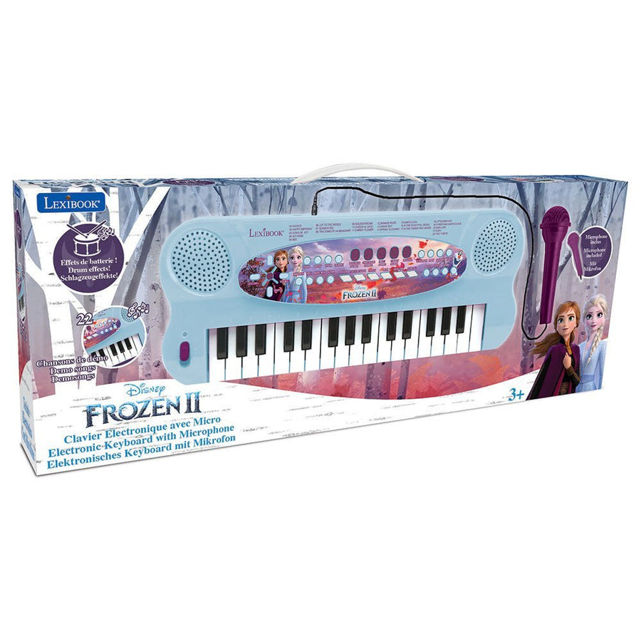 Lexibook Disney Frozen Electronic Keyboard With Mic K703FZ — image 1