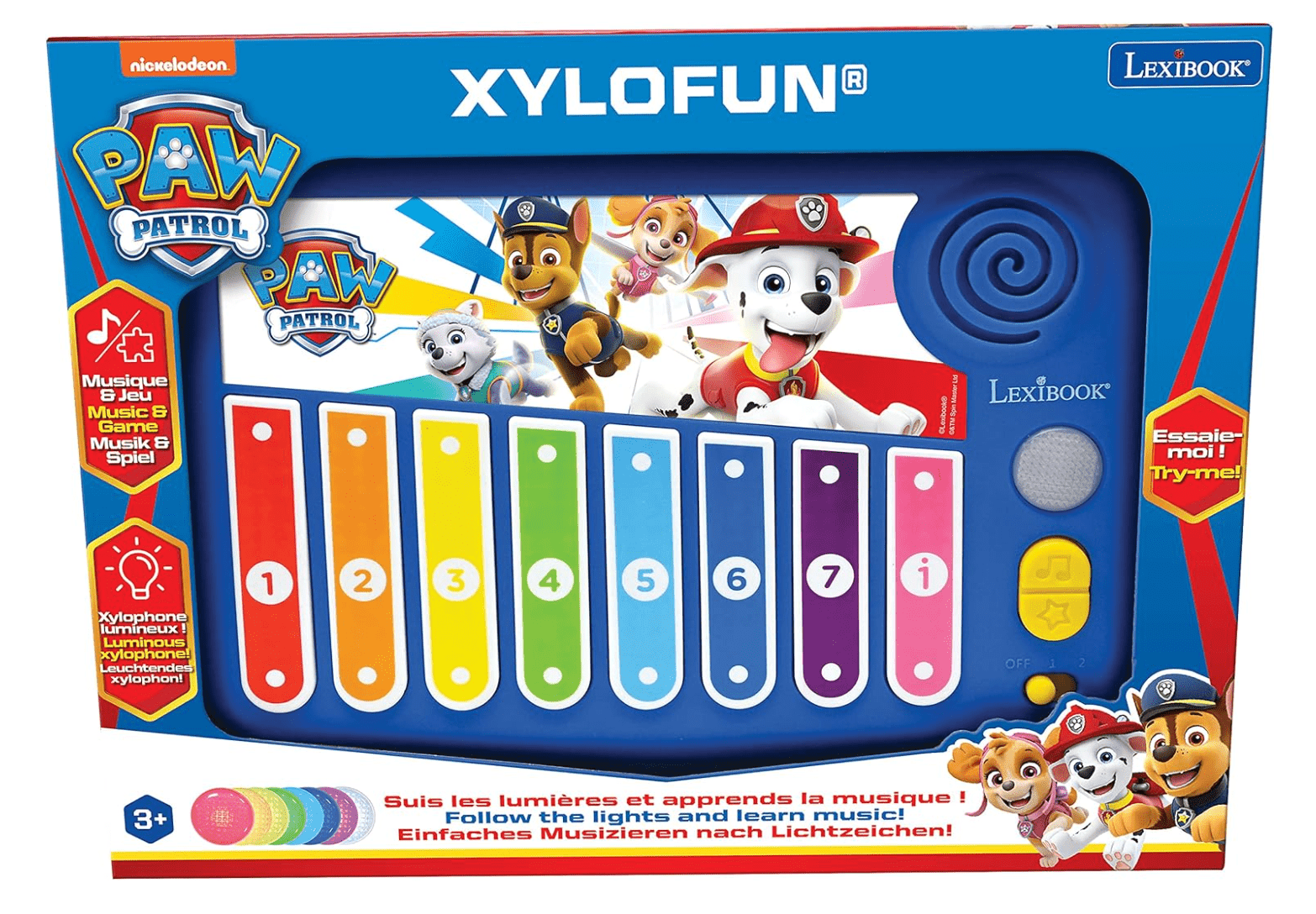 Lexibook Electronic Xylophone Paw Patrol K340PA - Colorland Toys