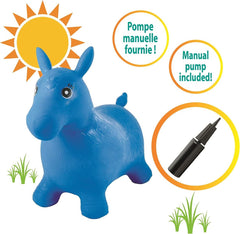 Lexibook Inflatable Jumping Horse Hopper - Blue BG050 - Colorland Toys