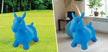 Lexibook Inflatable Jumping Horse Hopper - Blue BG050