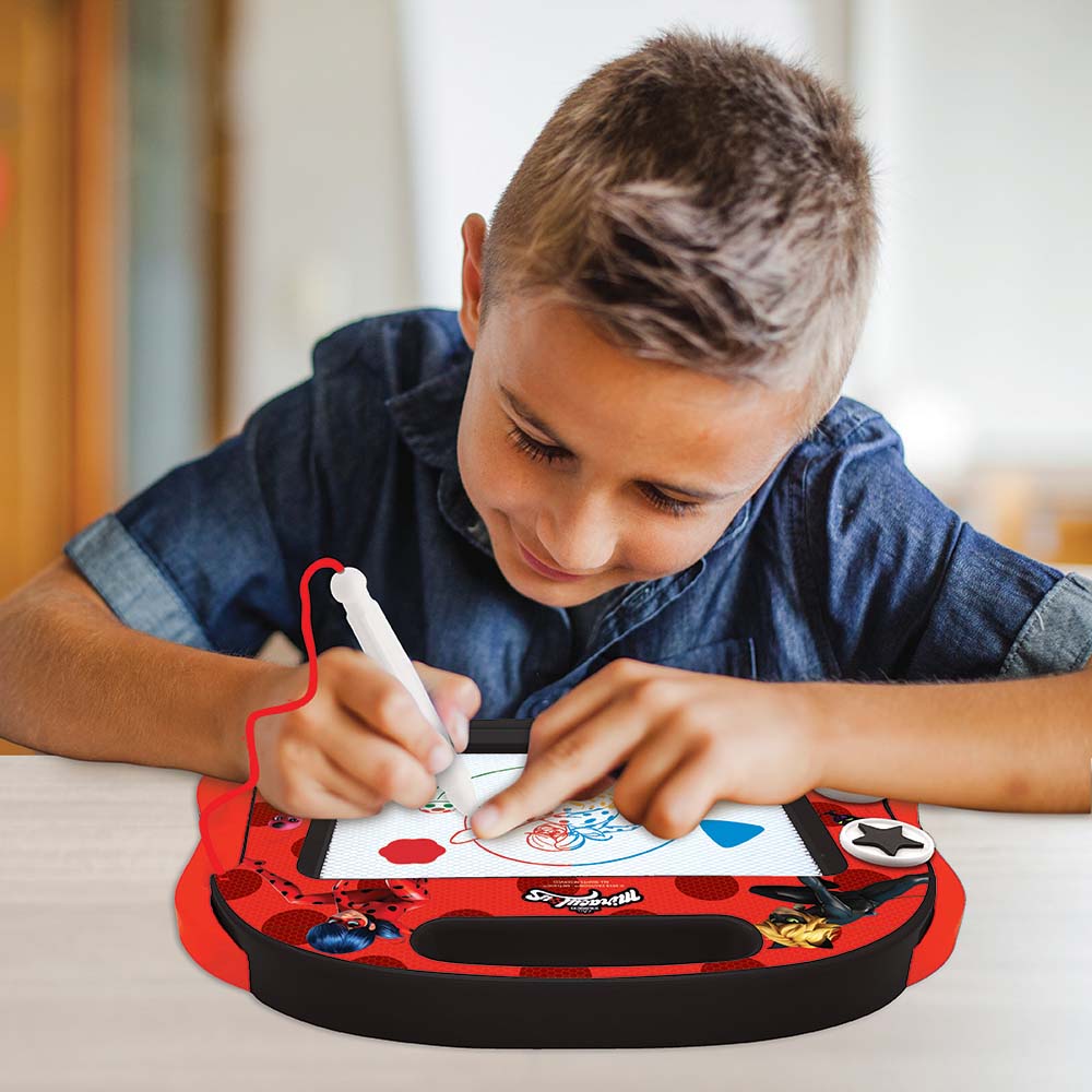Lexibook Miraculous Magnetic Drawing Board with Accessories CRMI550 - Colorland Toys