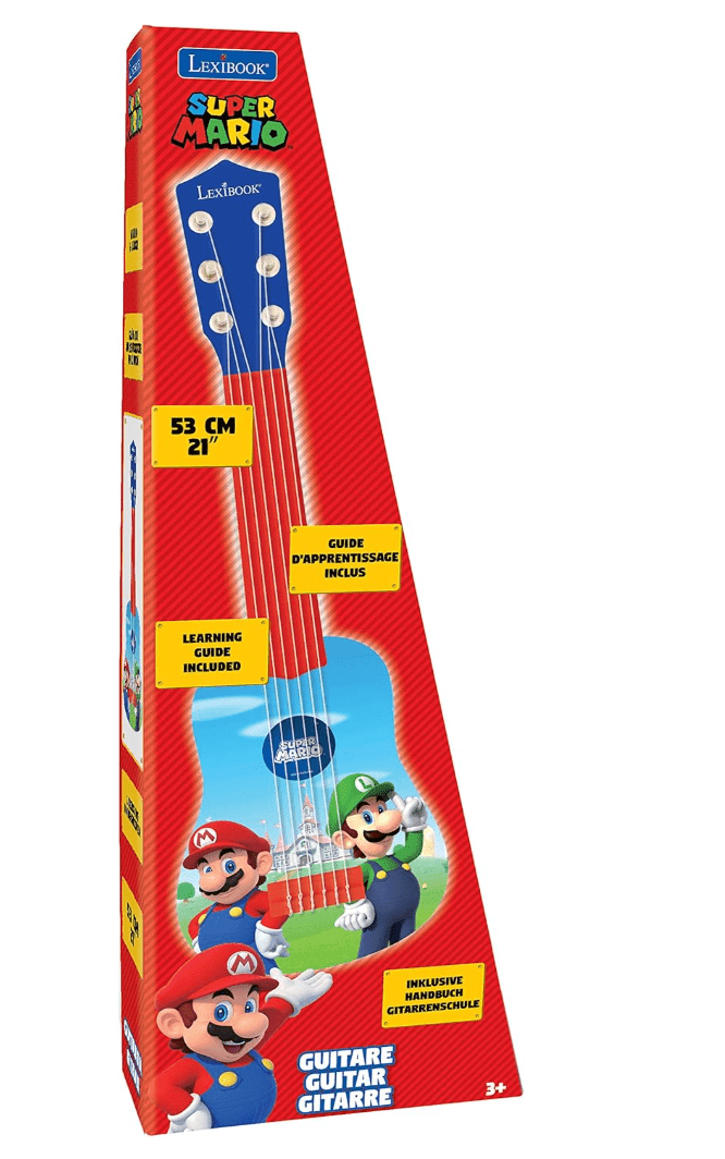 Lexibook My First Guitar Super Mario & Luigi 21inch K200NI - Colorland Toys