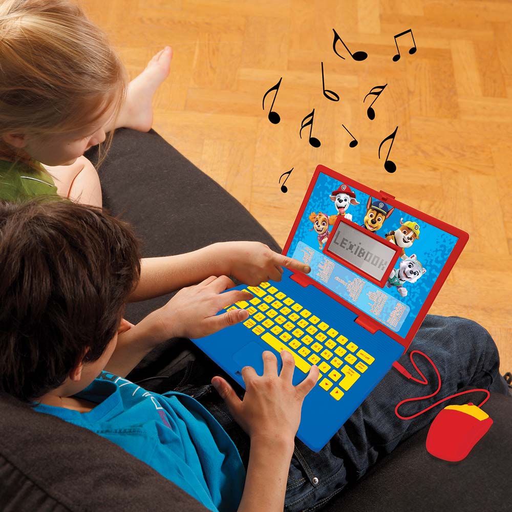Lexibook Paw Patrol Bilingual Educational Laptop Arabic/English JC598PAi13 - Colorland Toys