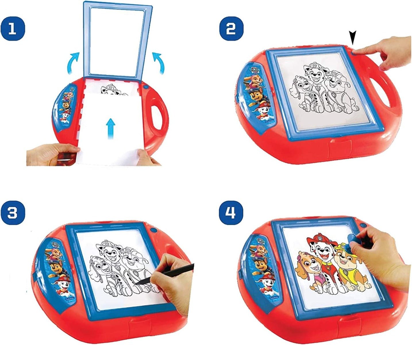 Lexibook Paw Patrol Drawing Projector with Templates CR310PA - Colorland Toys