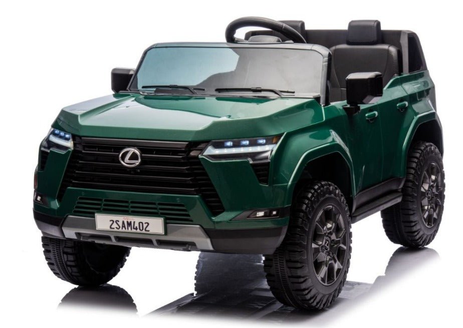 سيارة لكزس GX550 الكهربائية للركوب باللون الأخضر TR2402/LB-4002EL — image 1