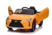 سيارة لكزس LC500 مرخصة للركوب، برتقالية، LB 1168