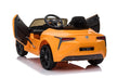 سيارة لكزس LC500 مرخصة للركوب، برتقالية، LB 1168