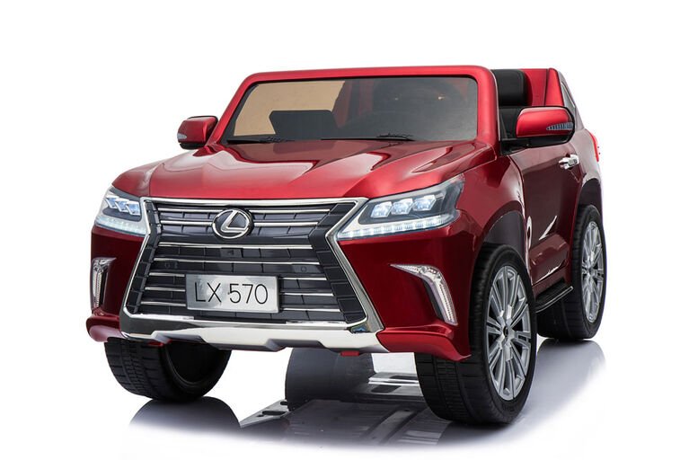 Lexus Licensed 570 Luxury Electric Ride On Car Red LX570 — image 1