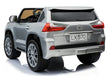 سيارة لكزس LX570 الكهربائية الفاخرة المرخصة للركوب باللون الفضي