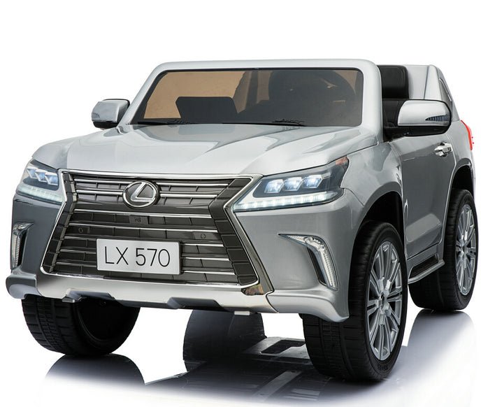 سيارة لكزس LX570 الكهربائية الفاخرة المرخصة للركوب باللون الفضي — image 1