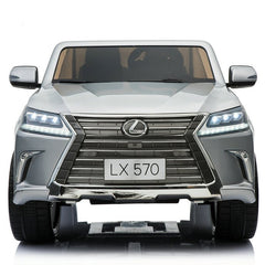 Lexus Licensed 570 Luxury Electric Ride On Car Silver LX570 - Colorland Toys