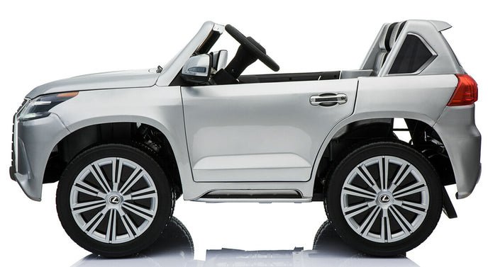 سيارة لكزس LX570 الكهربائية الفاخرة المرخصة للركوب باللون الفضي — image 3