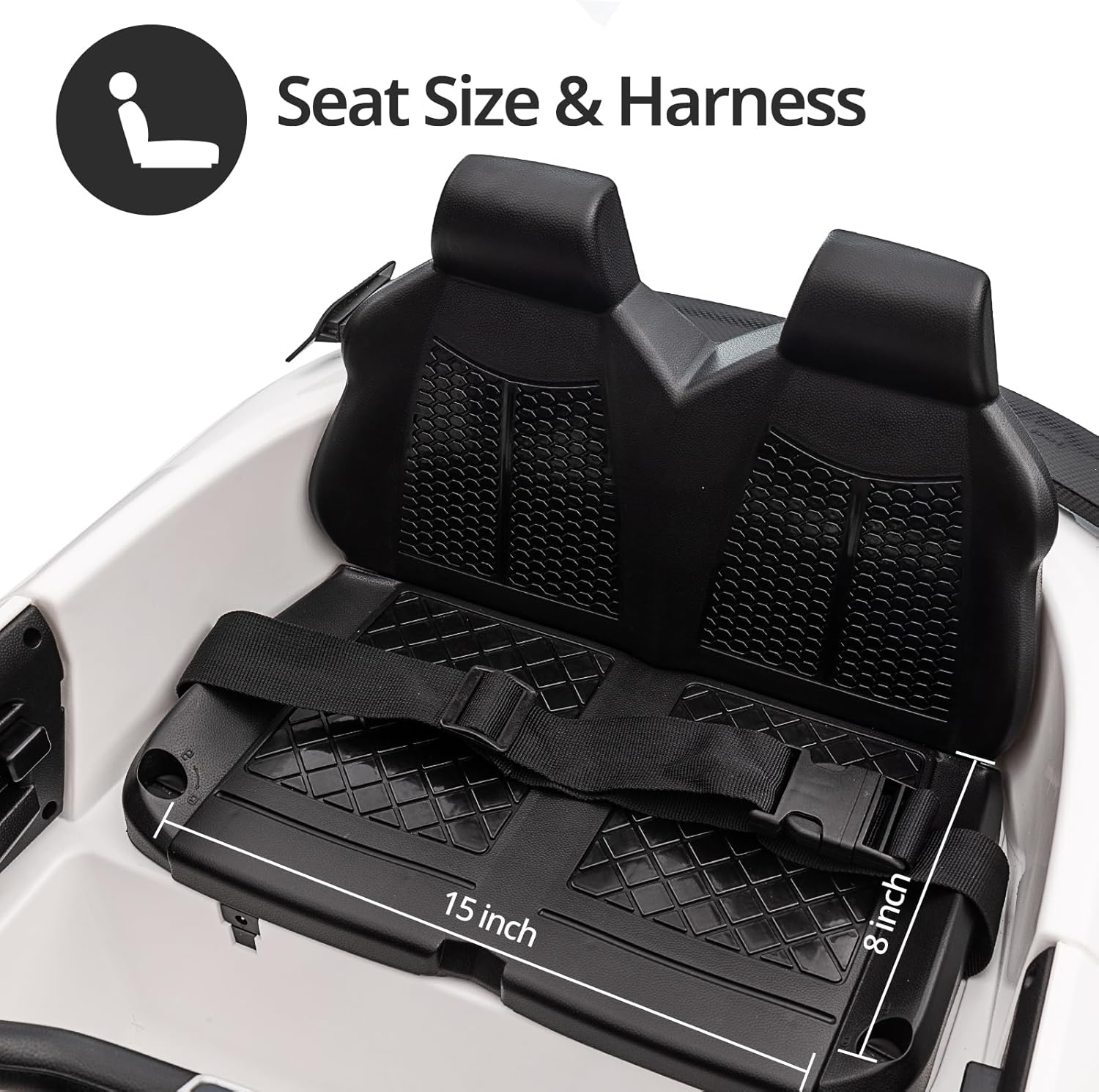 Licensed Audi TT RS Roadster 12V Electric Ride-On Car for Kids – White (Remote Control + Bluetooth) - Colorland Toys