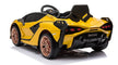 Licensed Lamborghini Sian Childrens Electric Ride On Car Yellow QLS-6388