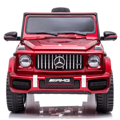 Licensed Mercedes - Benz G63 12V Childrens Ride On Jeep Red ZS - 0002Q - Colorland Toys