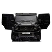 Licensed Mercedes Benz G63 AMG Ride On 4x4 BLACK 12V 4M DK-G63