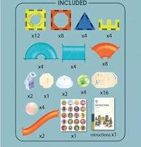 Light Magnetic Blocks 75Pieces — image 3