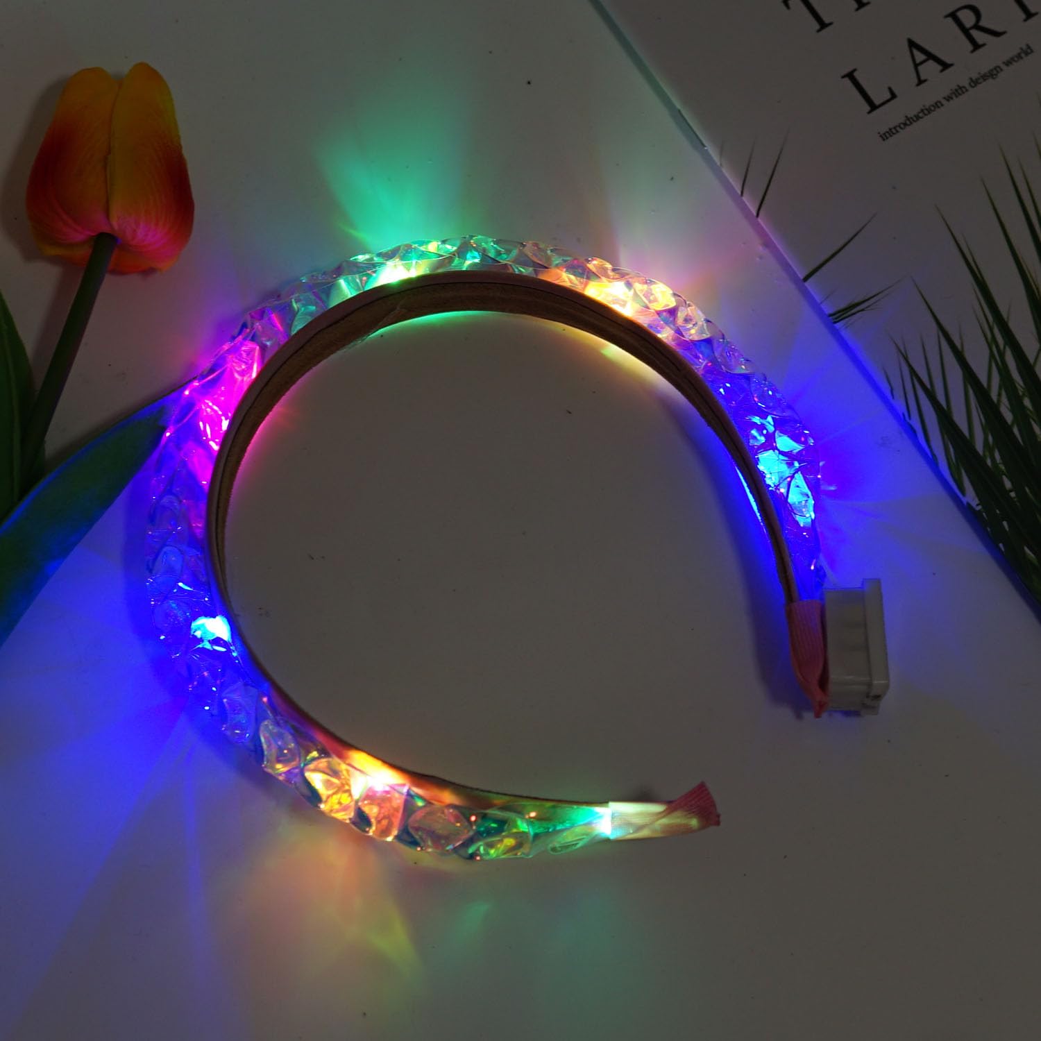 LIGHT UP HAIRBAND DLXY - 048 - Colorland Toys