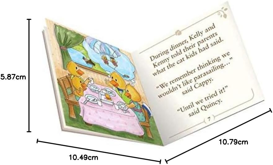 Li'l Woodzeez Quickquack Duck Family with Storybook 6259 — image 1