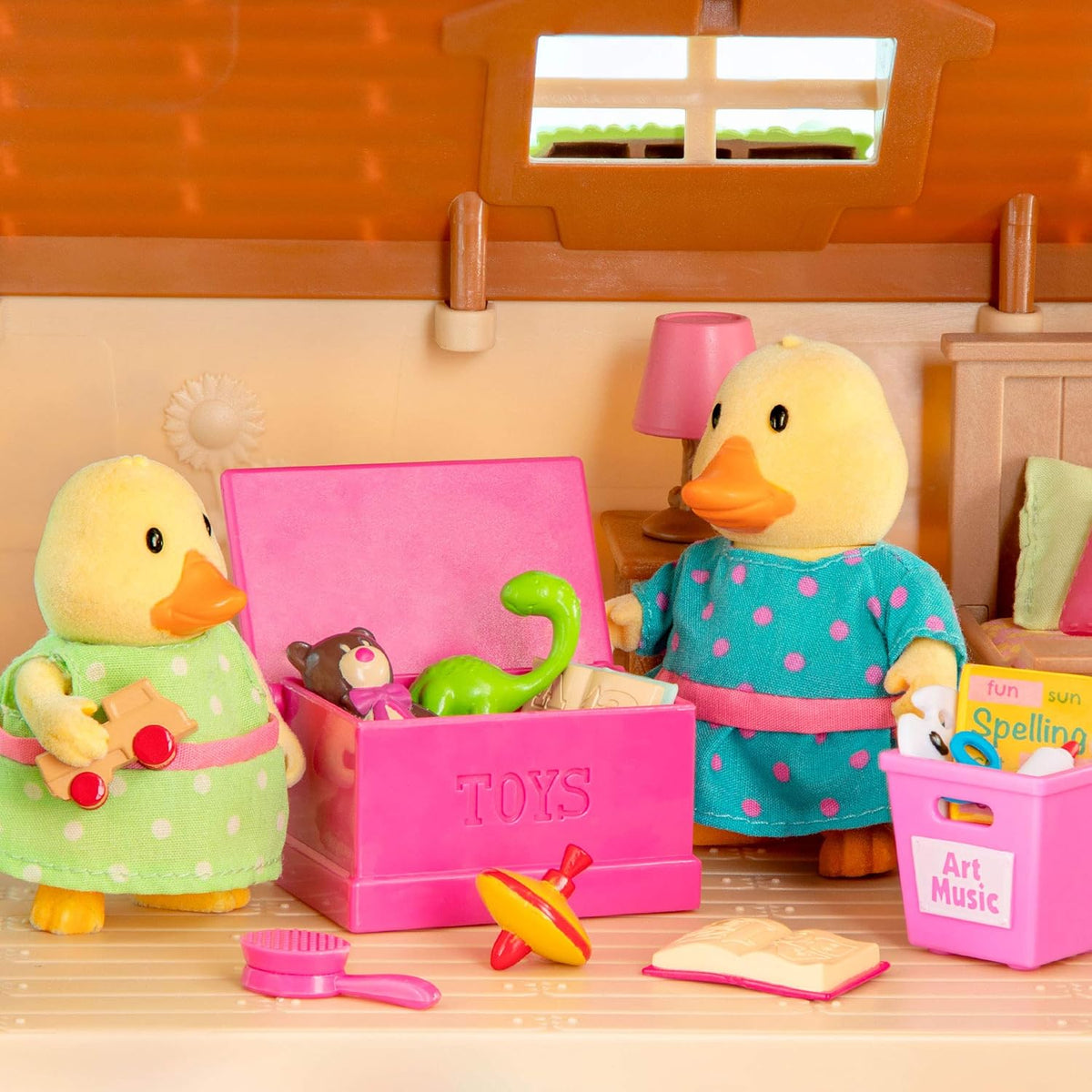Li'l Woodzeez Quickquack Duck Family with Storybook 6259 — image 2