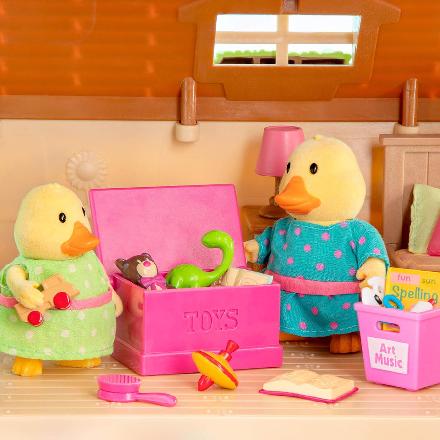 Li'l Woodzeez Quickquack Duck Family with Storybook 6259 — image 2