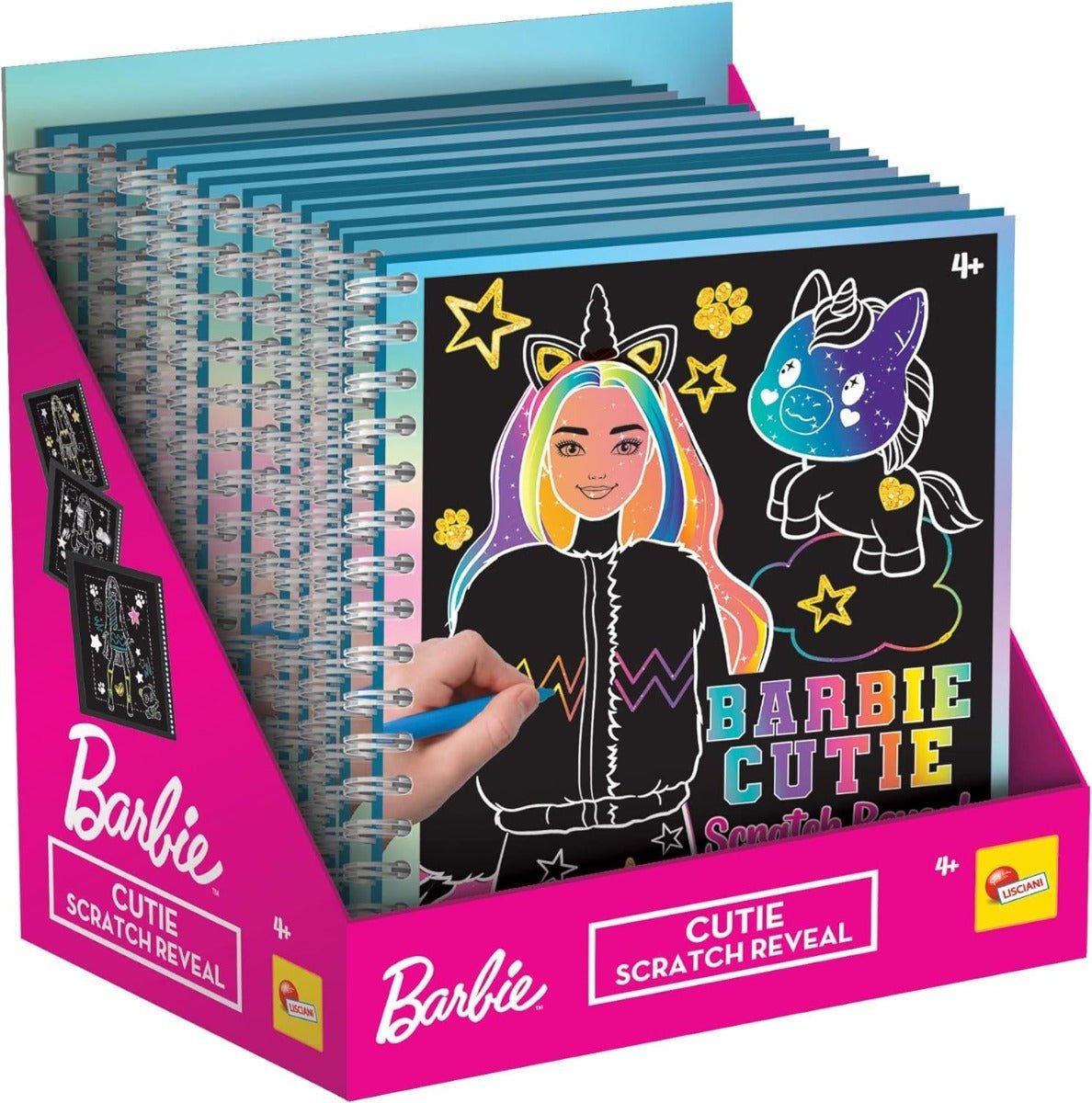 Lisciani Barbie Cutie Scratch Reveal 12433 - Colorland Toys