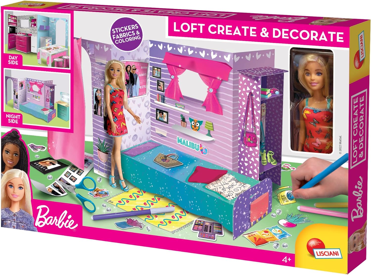 Lisciani Barbie My Night And Day Loft 92000 - Colorland Toys