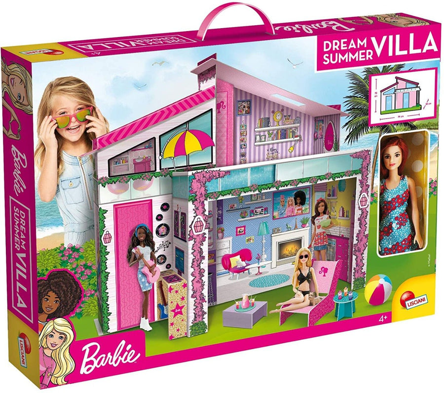 Lisciani Barbie Summer Villa With Doll 76932 — image 1