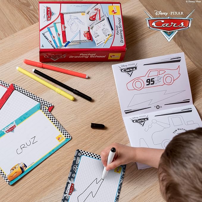 Lisciani Cars Pocket Drawing School 92208 - Colorland Toys