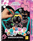 Lisciani Gabby's Dollhouse Sketchbook A-Meow-Zing Scratch Reveal 12976