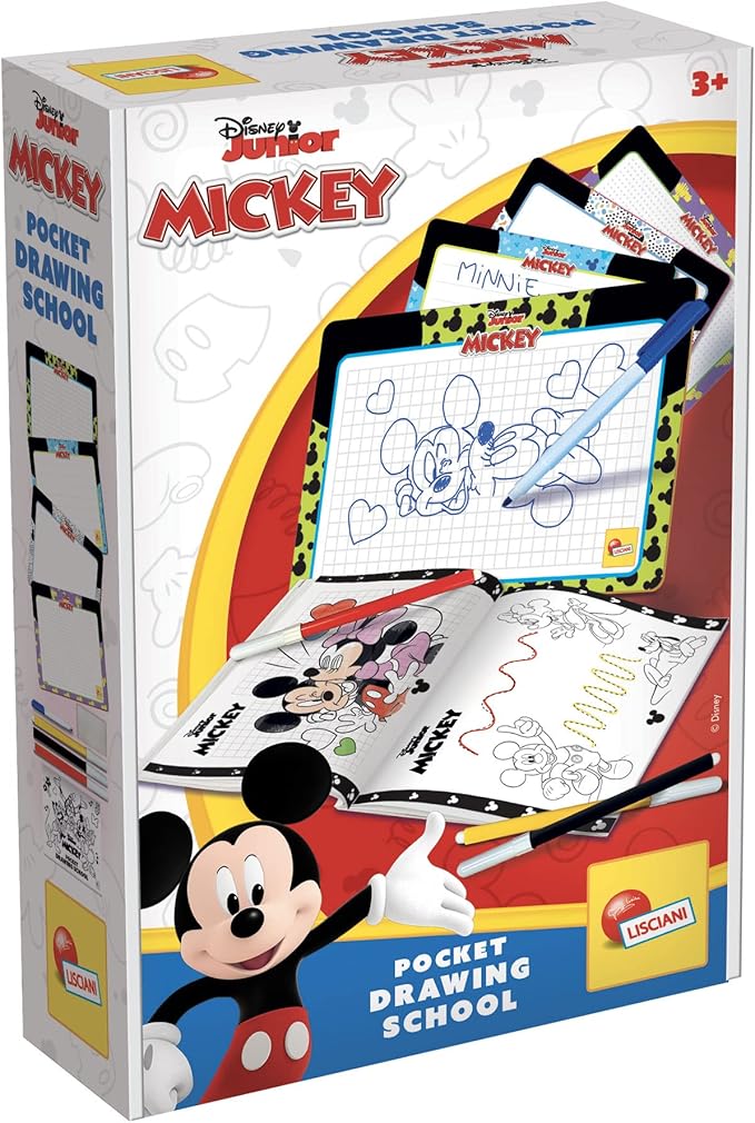 Lisciani Mickey Pocket Drawing School 92918 - Colorland Toys