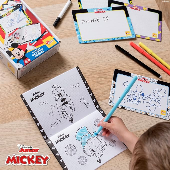 Lisciani Mickey Pocket Drawing School 92918 - Colorland Toys