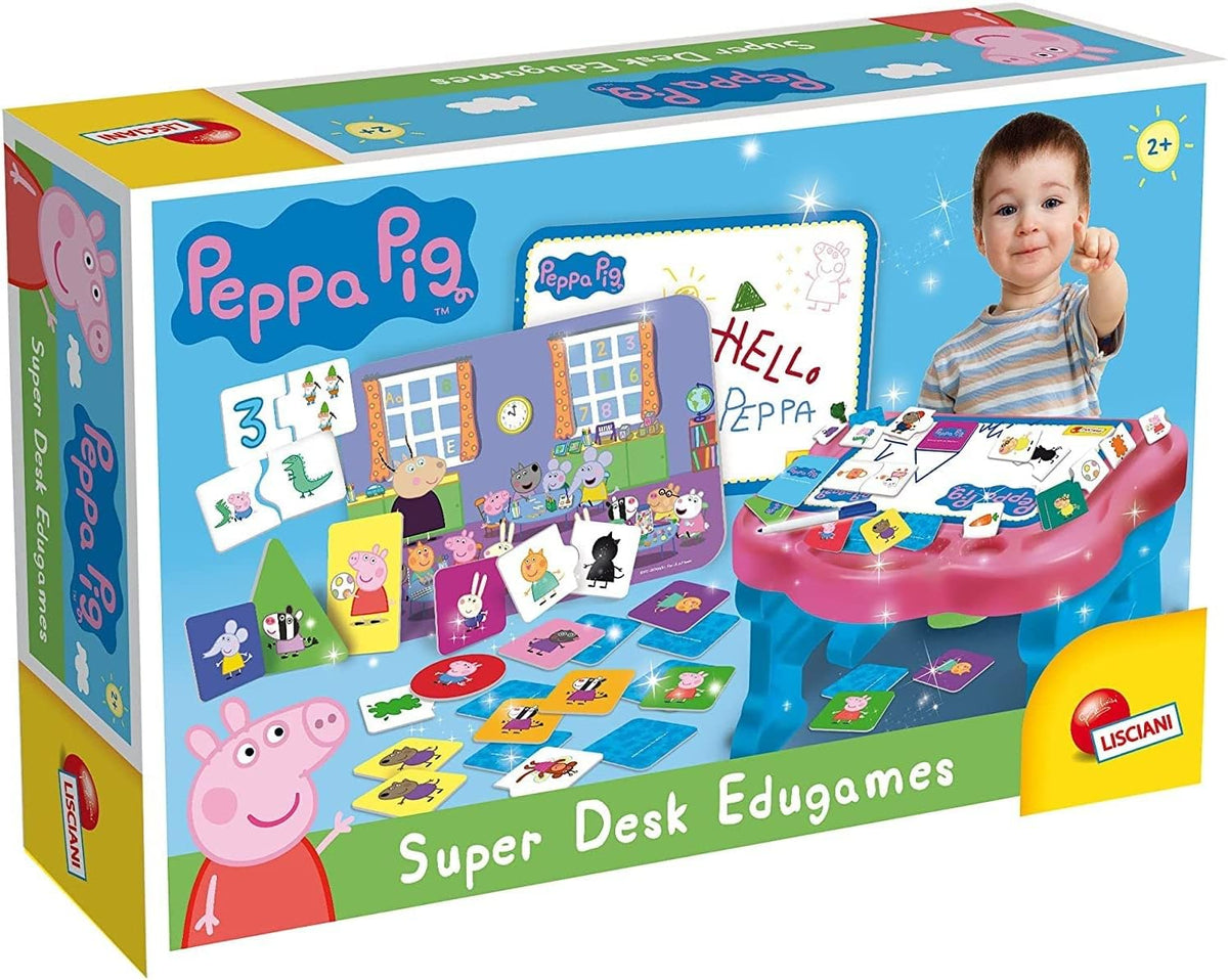 Lisciani Peppa Pig Creative Activity Desk 89208 - Colorland Toys