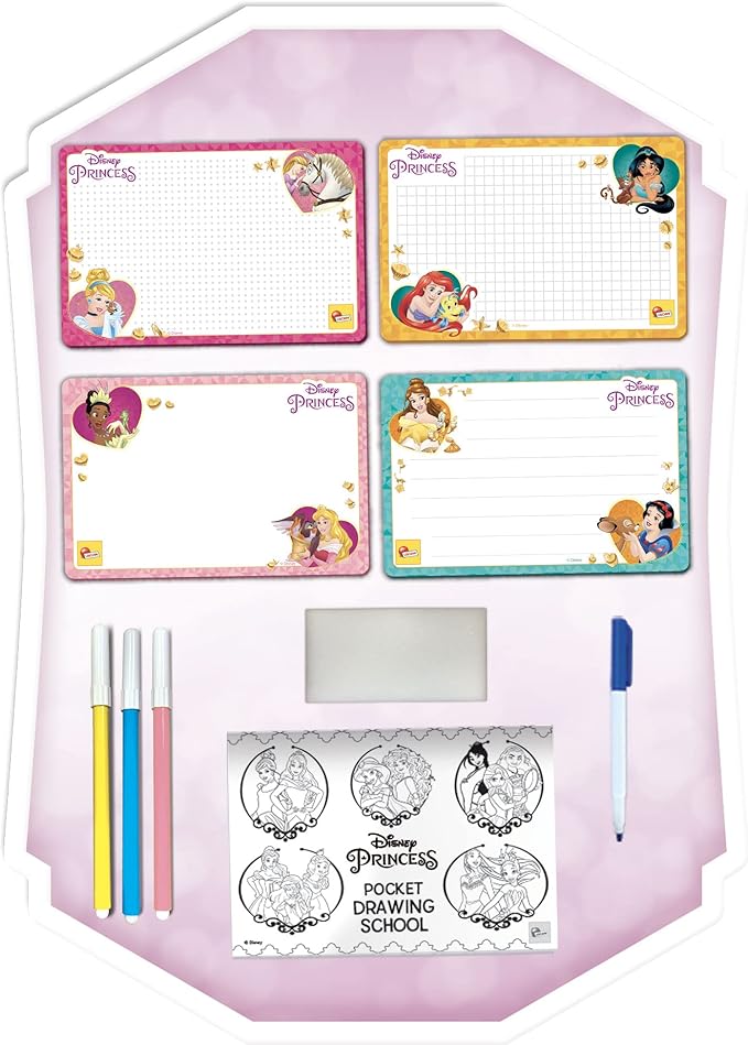 Lisciani Princess Pocket Drawing School 92901 - Colorland Toys
