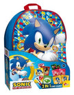 Lisciani Sonic Backpack 2 In 1 Card Games 104536