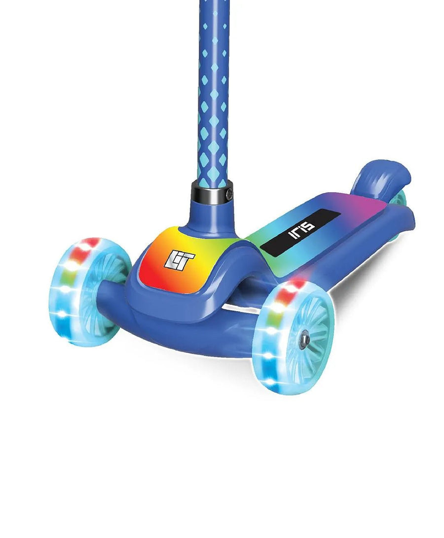 Lit IRIS Blue 3 wheel Scooter Blue LT-7010-BLU — image 2
