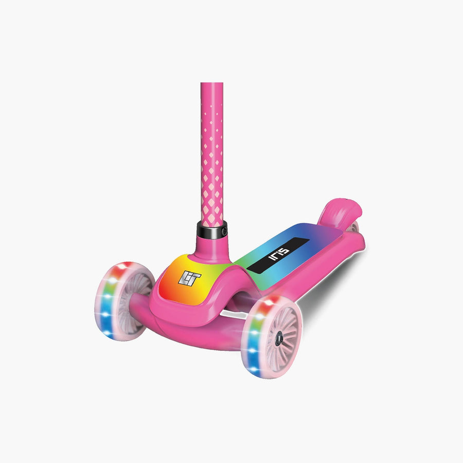 Lit IRIS Blue 3 wheel Scooter Pink LT-7010-PNK — image 2