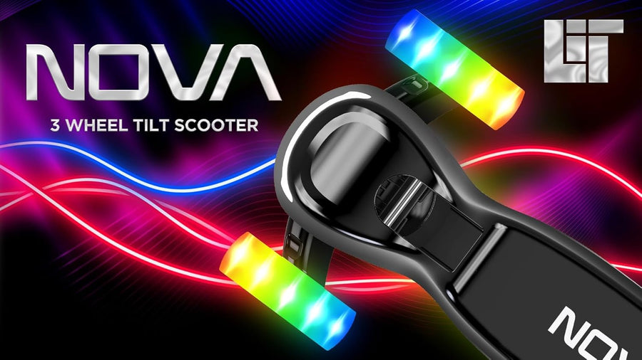 Lit Nova 3 wheel Scooter Red LT-7004-RED — image 2