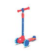 Lit Starburst 3 Wheel Scooter Blue