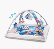 Little Angel Activity Gym Square Playmat With Hanging Rattle Toys P5124/8742
