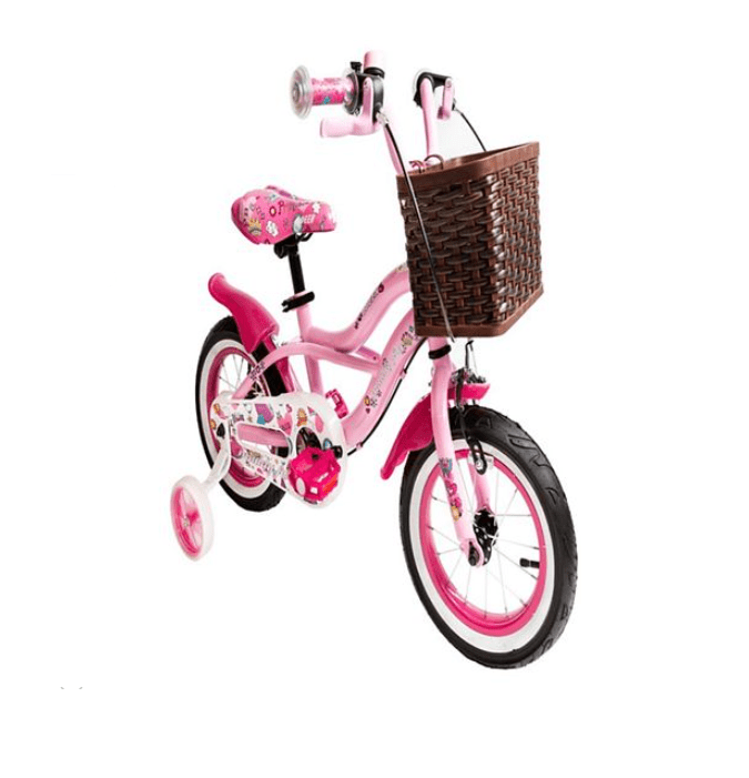 Little Angel Queen Kids Bicycle 12 Inches Pink — image 1