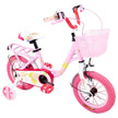 Little Angel Sweet Garden Kids 12 Inches Bicycle Pink
