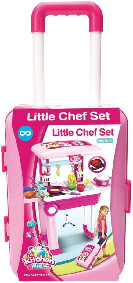 Little Chef Suitcase Kitchen Set 3108 - Colorland Toys