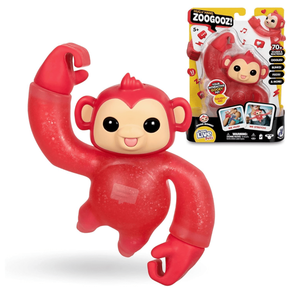 Little Live Pets Hug N' Hang Zoogooz - Mooki Monkey 26513/64563 — image 1