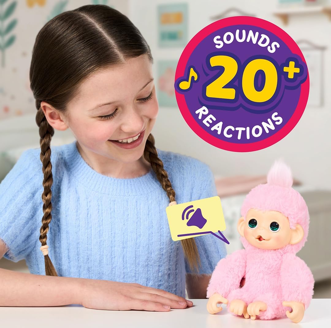 Little Live Pets My Baby S3 Mini Monkey Single Pack Luka Lemon 26764 - Colorland Toys