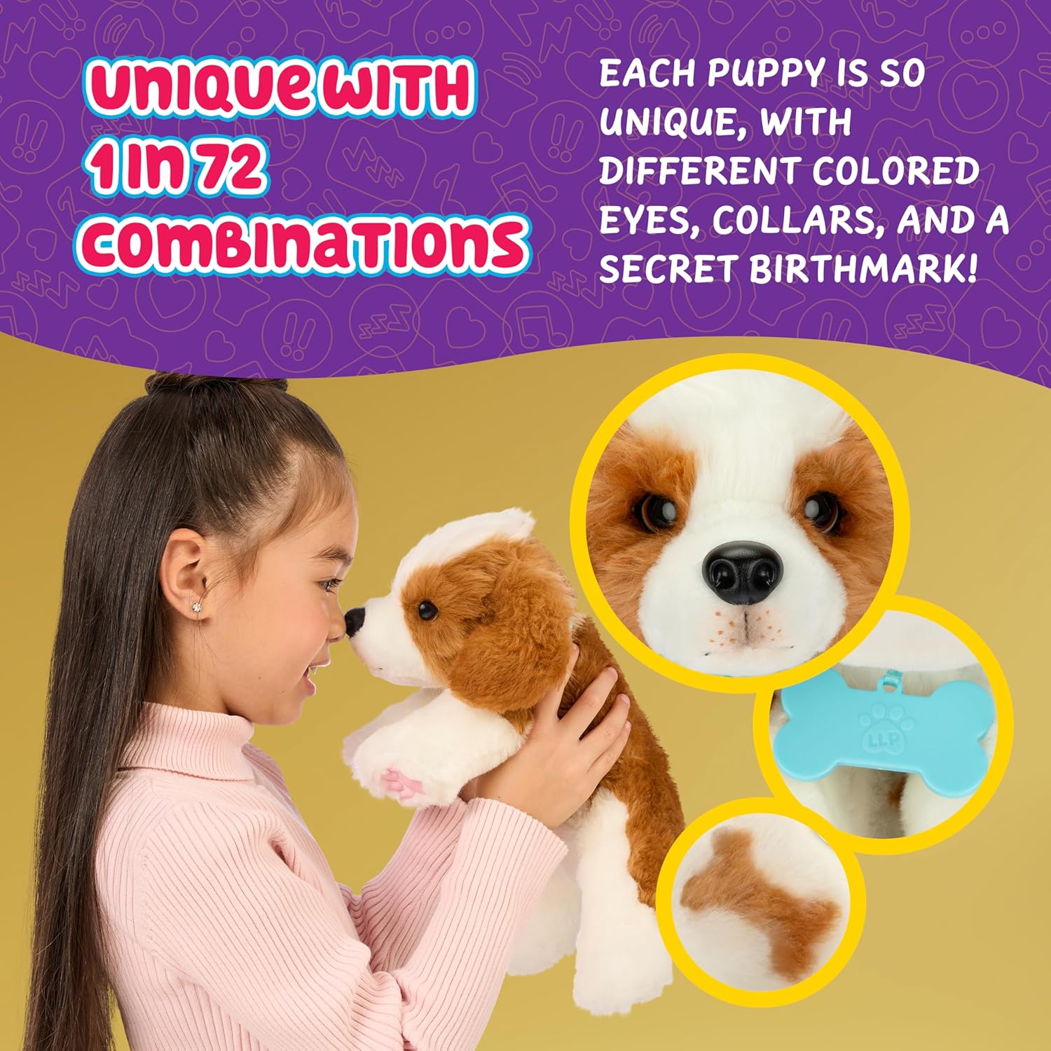 Little Live Pets My Really Real Puppy – Patches Interactive Plush - Colorland Toys