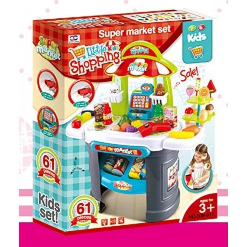 Little Shopping Supermarket Set 008 - 911 MBKS1314 - Colorland Toys